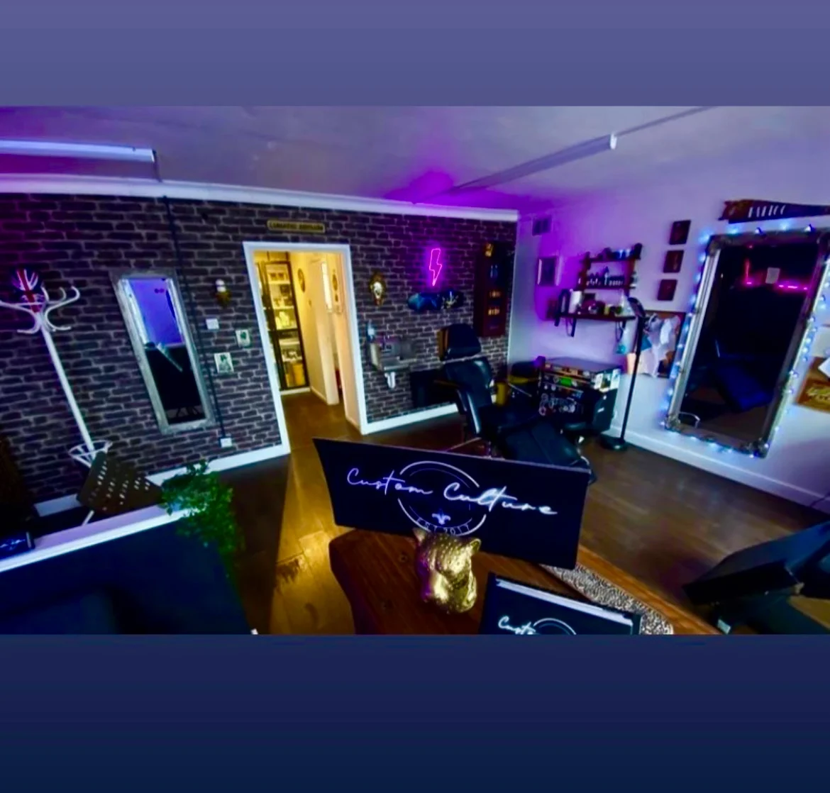 Custom Culture Tattoo Club tattoo shop in Wolverhampton, ENG