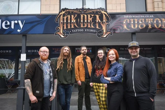 Inkden Tattoo Studio and Laser Removal Clinic tattoo shop in Blackpool, ENG