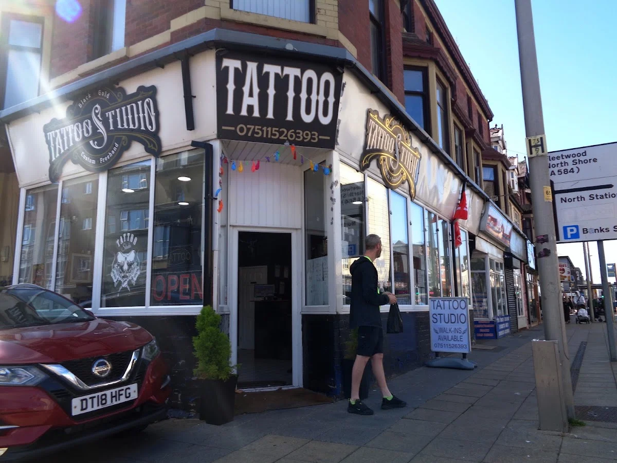 Black & Gold Tattoo Studio tattoo shop in Blackpool, ENG
