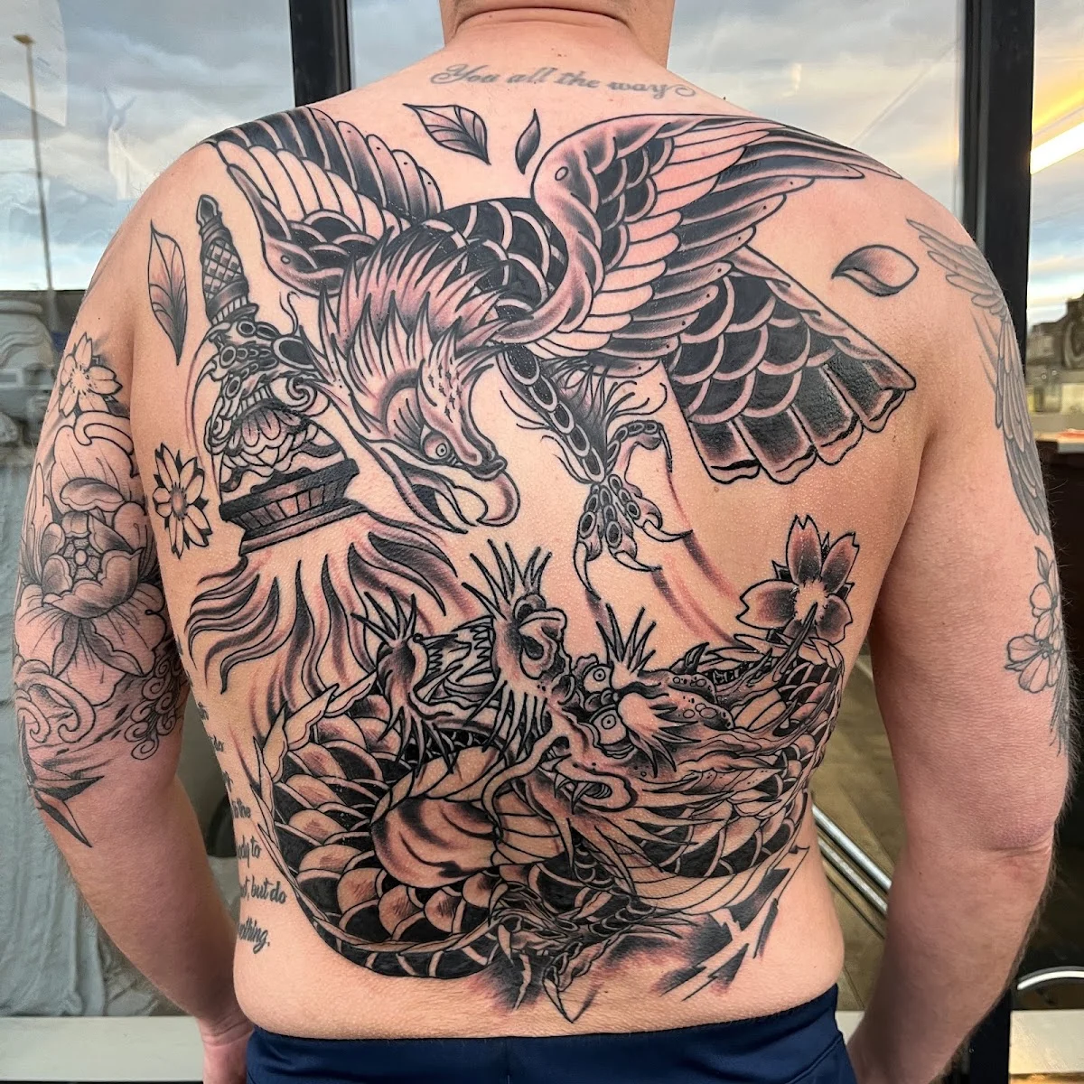 Damian Hope Ellams Tattoo Artist tattoo shop in Blackpool, ENG