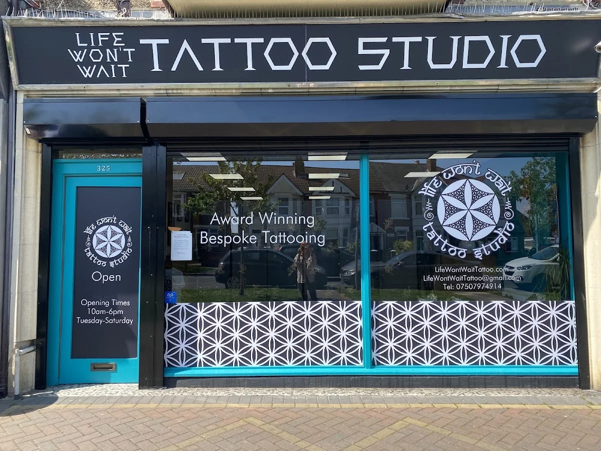 Life Won't Wait Tattoo Studio tattoo shop in Portsmouth, ENG
