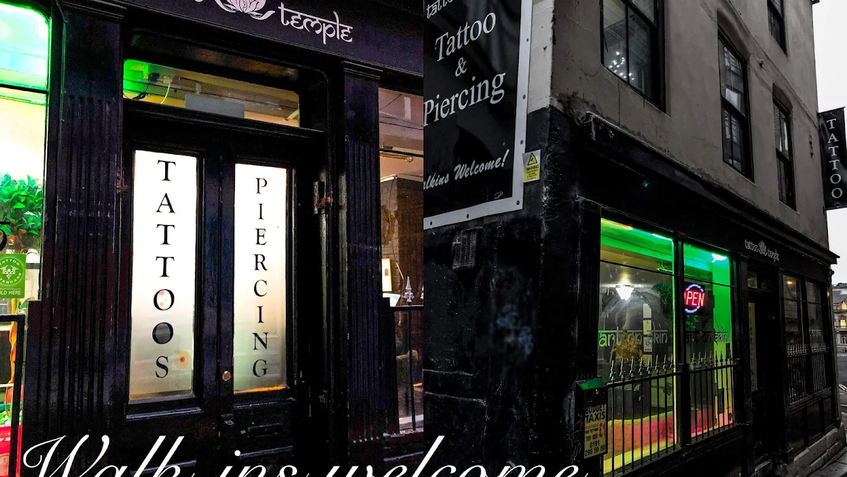 Tattoo Temple tattoo shop in Newcastle upon Tyne, ENG