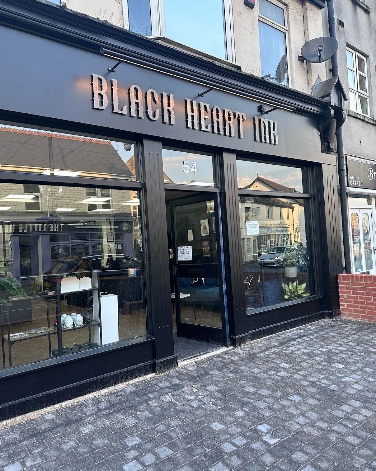 Black Heart Ink tattoo shop in Swindon, ENG
