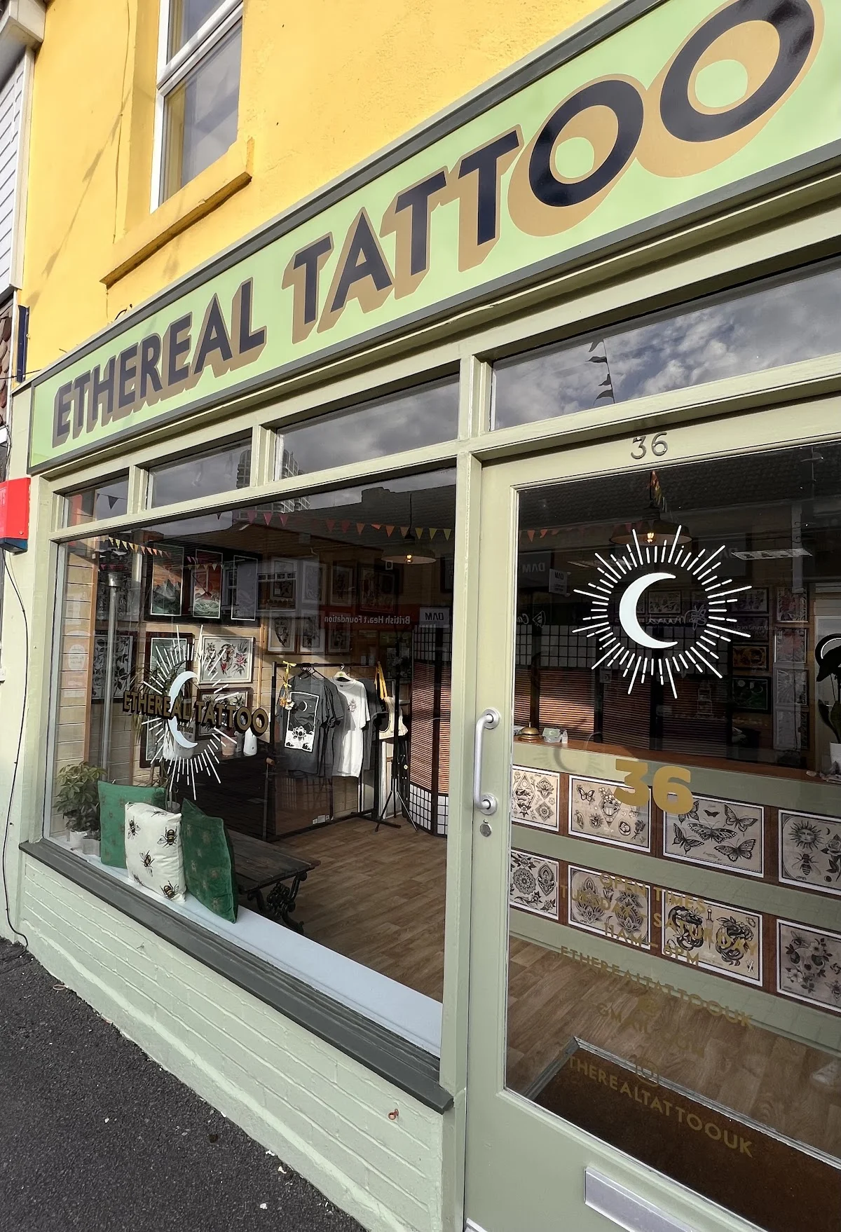 Ethereal Tattoo UK tattoo shop in Swindon, ENG