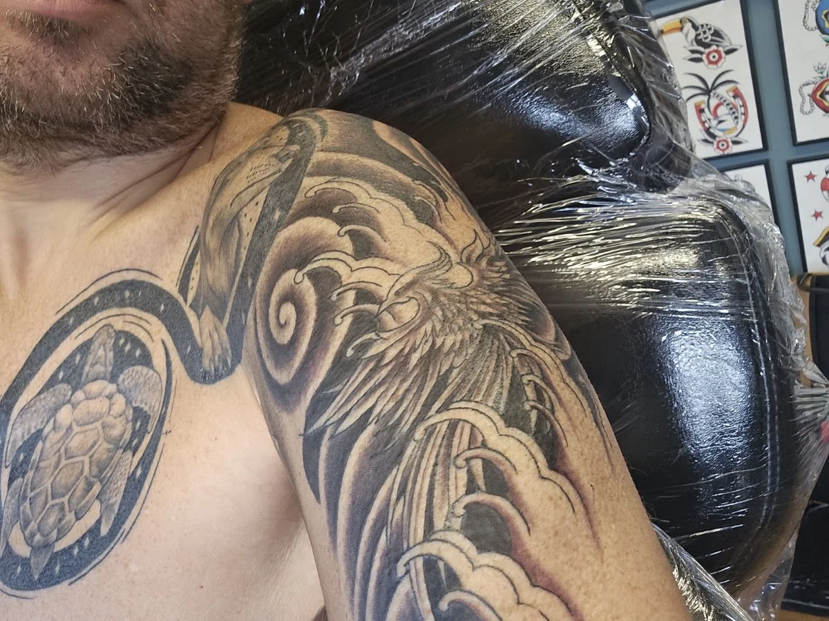 Inktruzion tattoo shop in Crawley, ENG