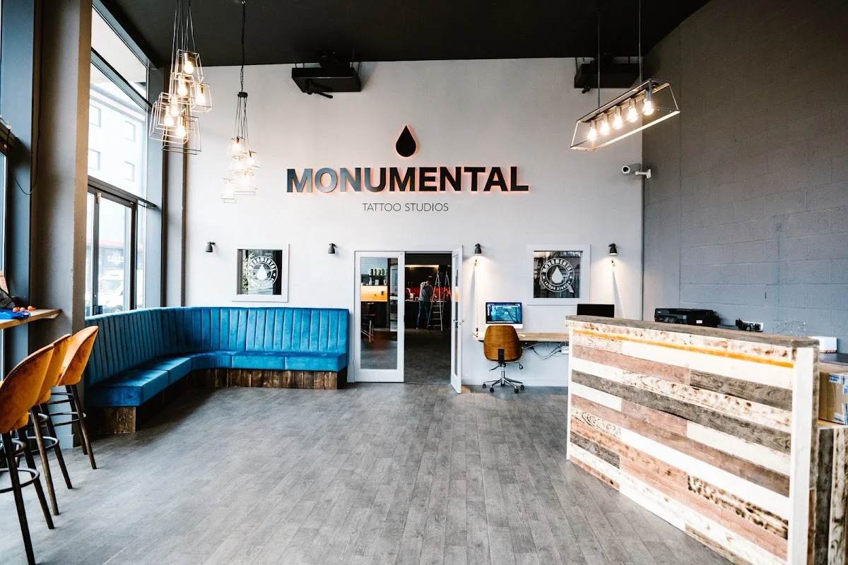 Monumental Ink Ipswich tattoo shop in Ipswich, ENG