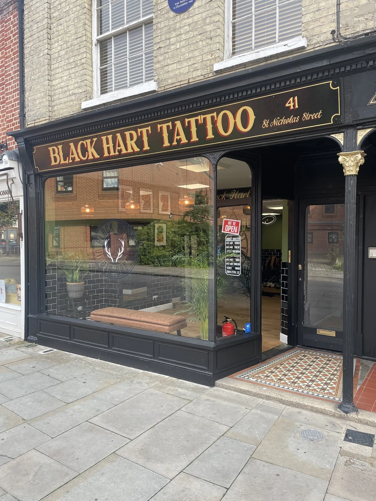Black Hart Tattoo Studio tattoo shop in Ipswich, ENG