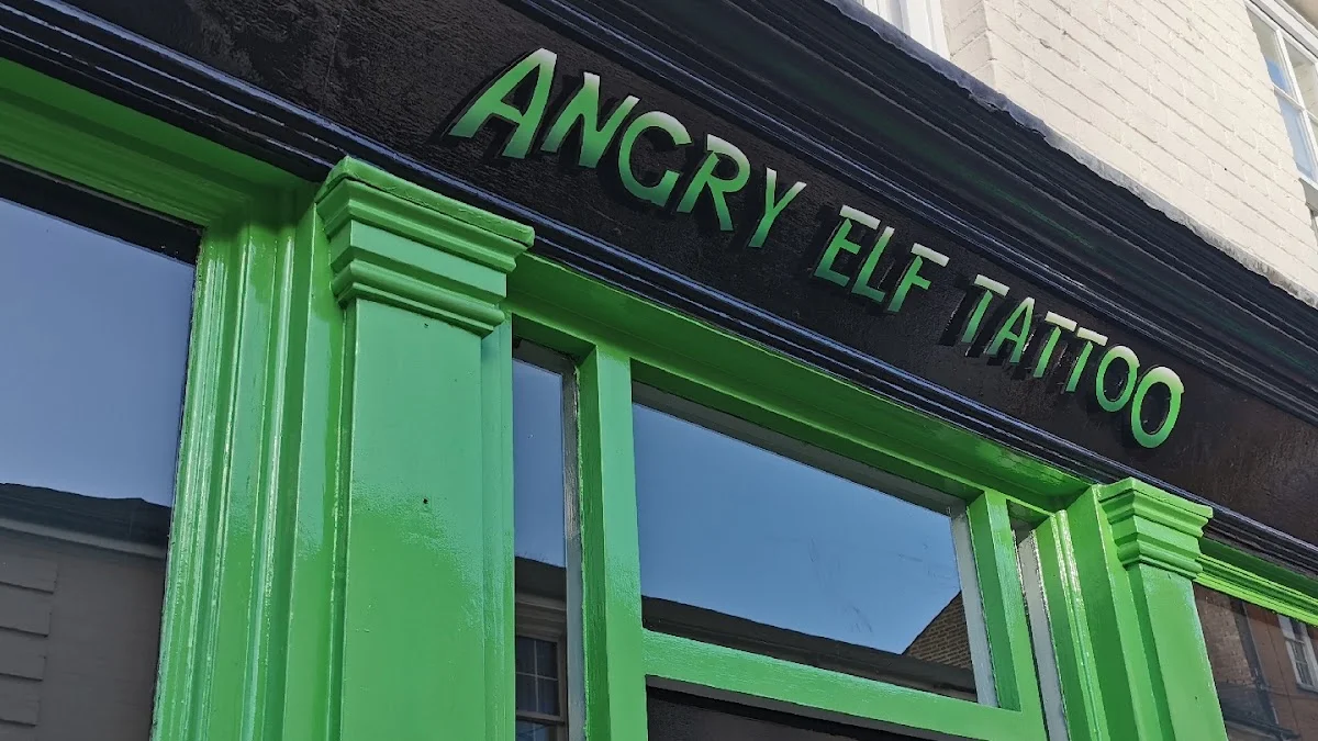 Angry Elf Tattoo Studio tattoo shop in Ipswich, ENG