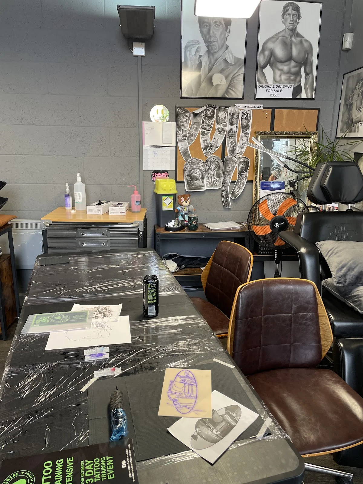 Monumental Tattoo Academy tattoo shop in Ipswich, ENG