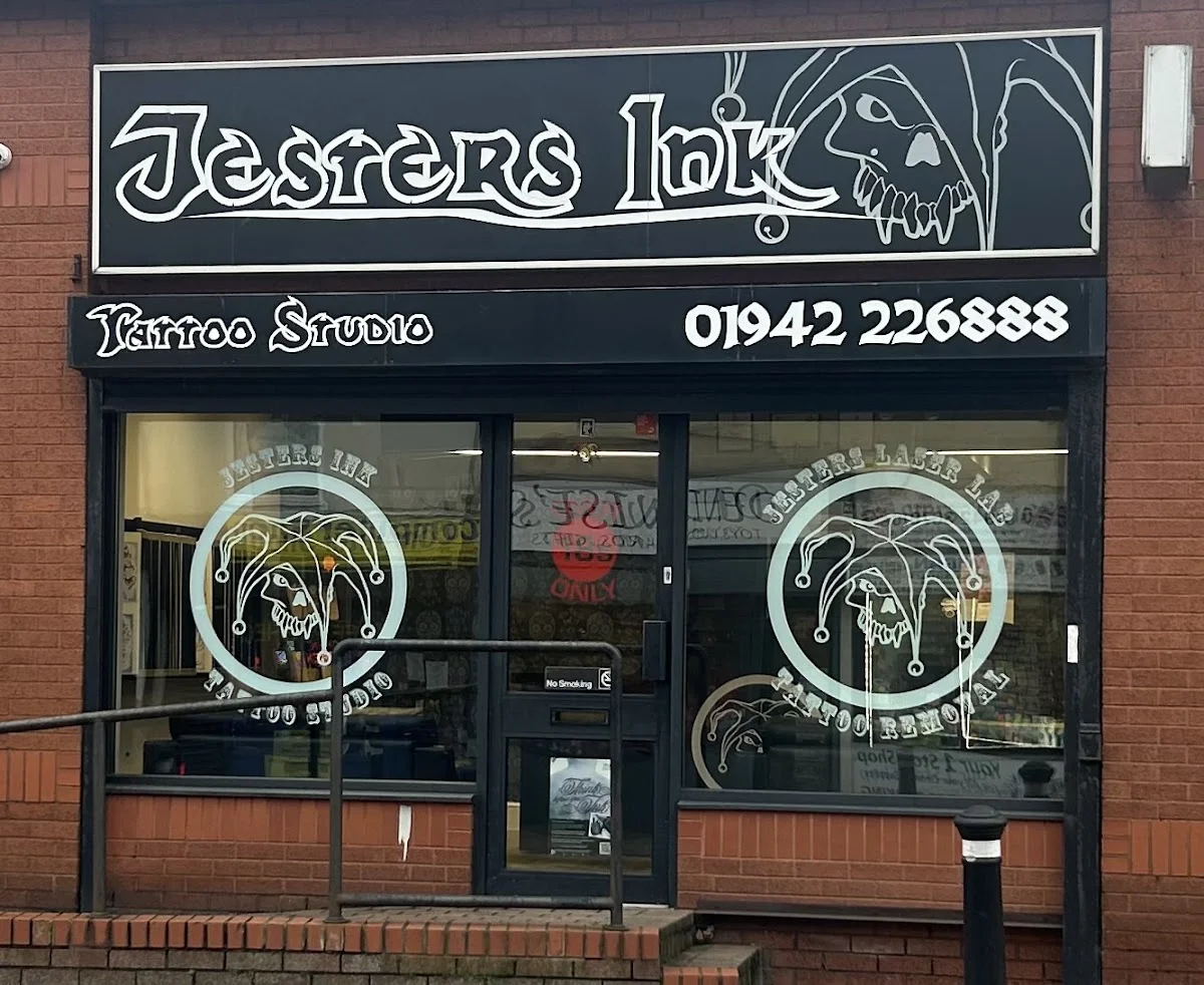 Jester's Ink Tattoo Studio tattoo shop in Wigan, ENG