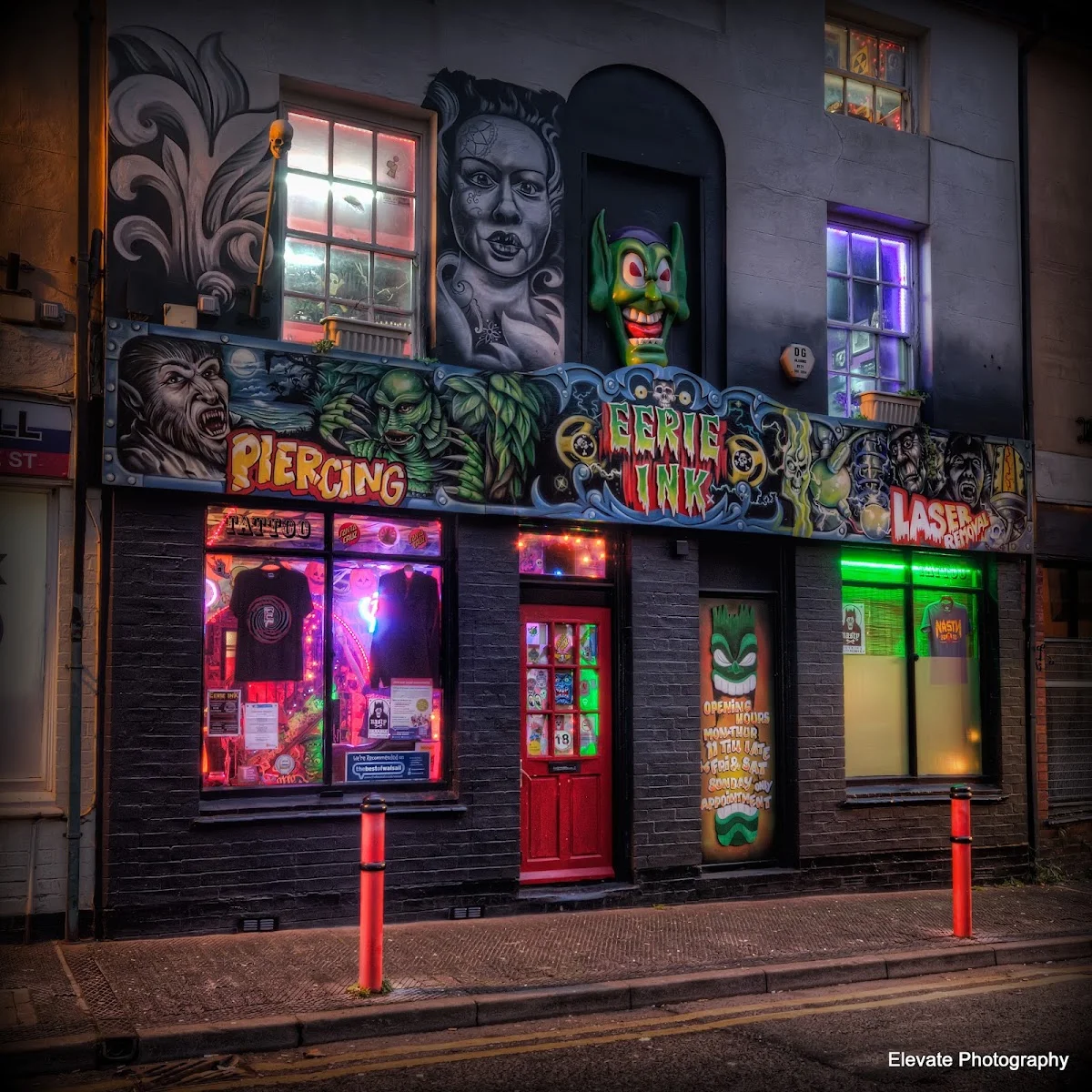 Eerie Ink Tattoo Studio tattoo shop in Walsall, ENG