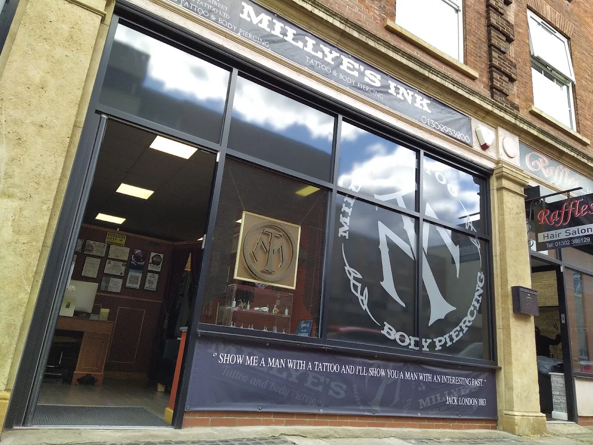 Millye's Ink - Portrait Tattoo Doncaster tattoo shop in Doncaster, ENG