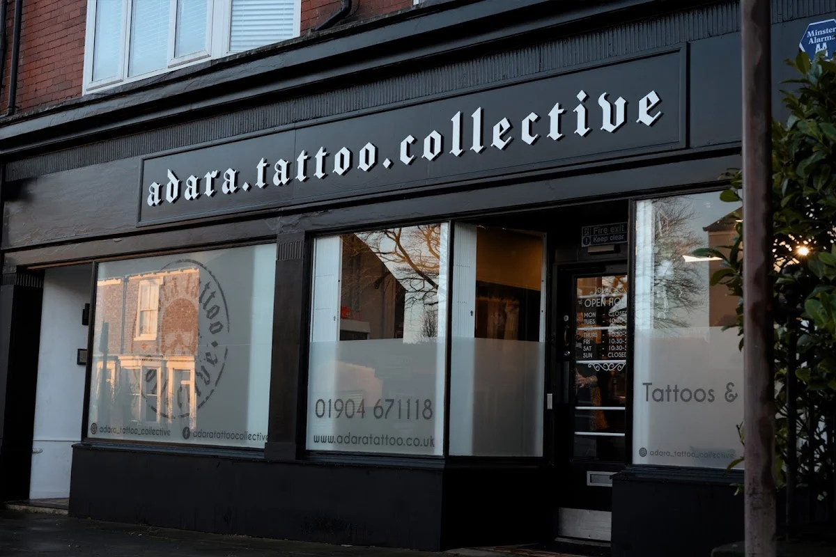 Adara Tattoo Collective tattoo shop in York, ENG
