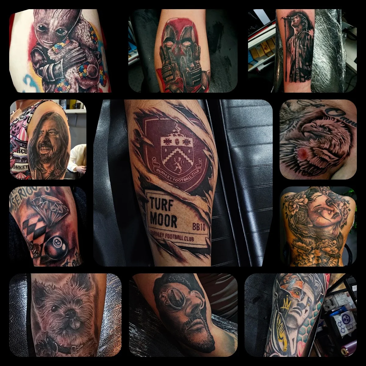 Immortal ink Burnley tattoo shop in Burnley, ENG