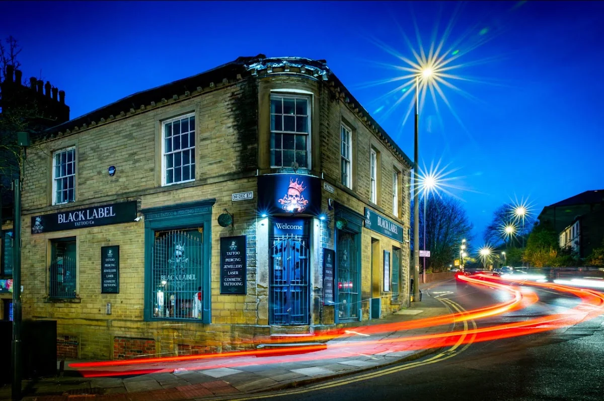 Black Label Tattoo & Piercing tattoo shop in Huddersfield, ENG