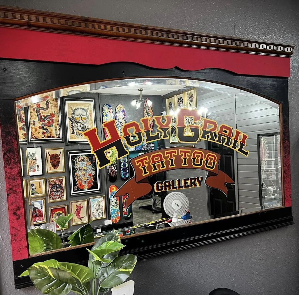 Holy Grail Tattoo Gallery tattoo shop in Huddersfield, ENG