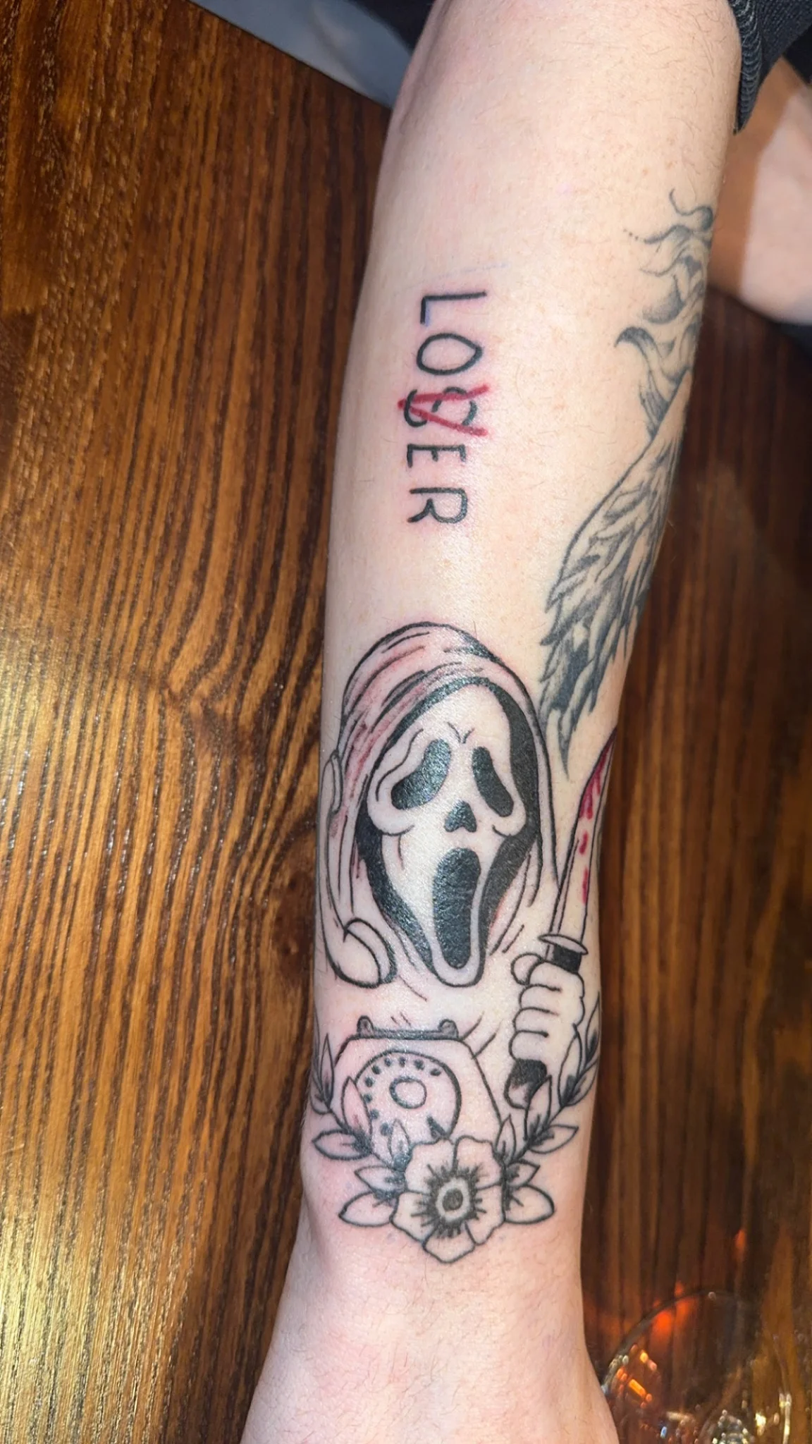 inkey joe 666 tattoo shop in Huddersfield, ENG
