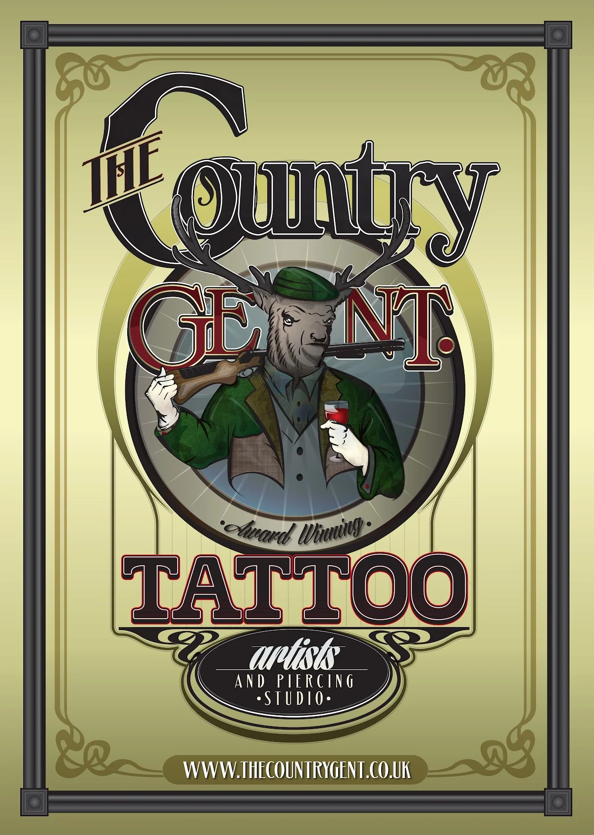 The Country Gent Tattoo - Holmfirth tattoo shop in Huddersfield, ENG