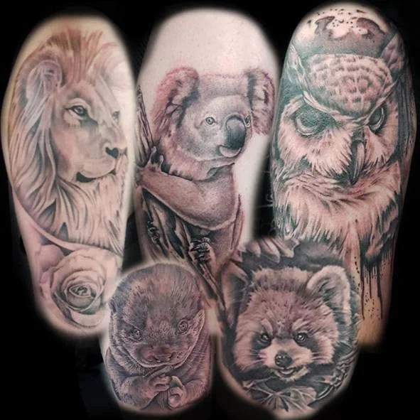 Colorized Tattoo and Piercing Studio tattoo shop in Telford, ENG