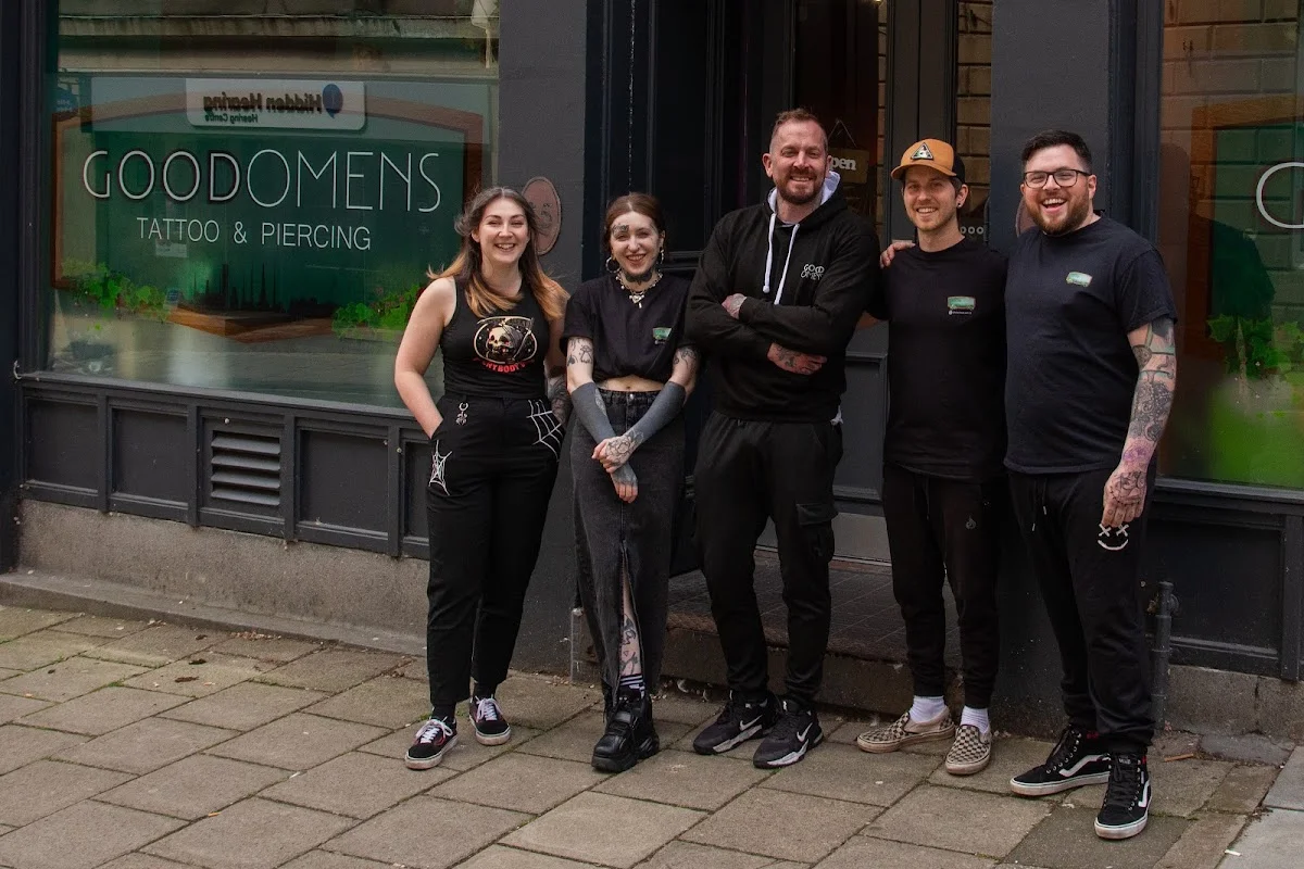Good Omens Tattoo & Piercing tattoo shop in Dundee, SCT