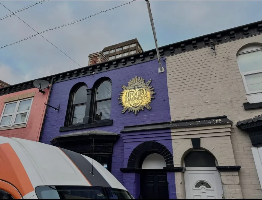 Four Daggers Tattoo tattoo shop in Middlesbrough, ENG