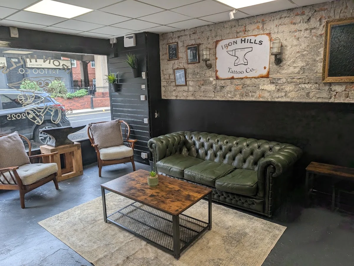 Iron Hills Tattoo Co tattoo shop in Middlesbrough, ENG