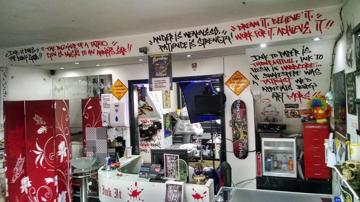 Marsden's Tattoo Studio tattoo shop in Bolton, ENG