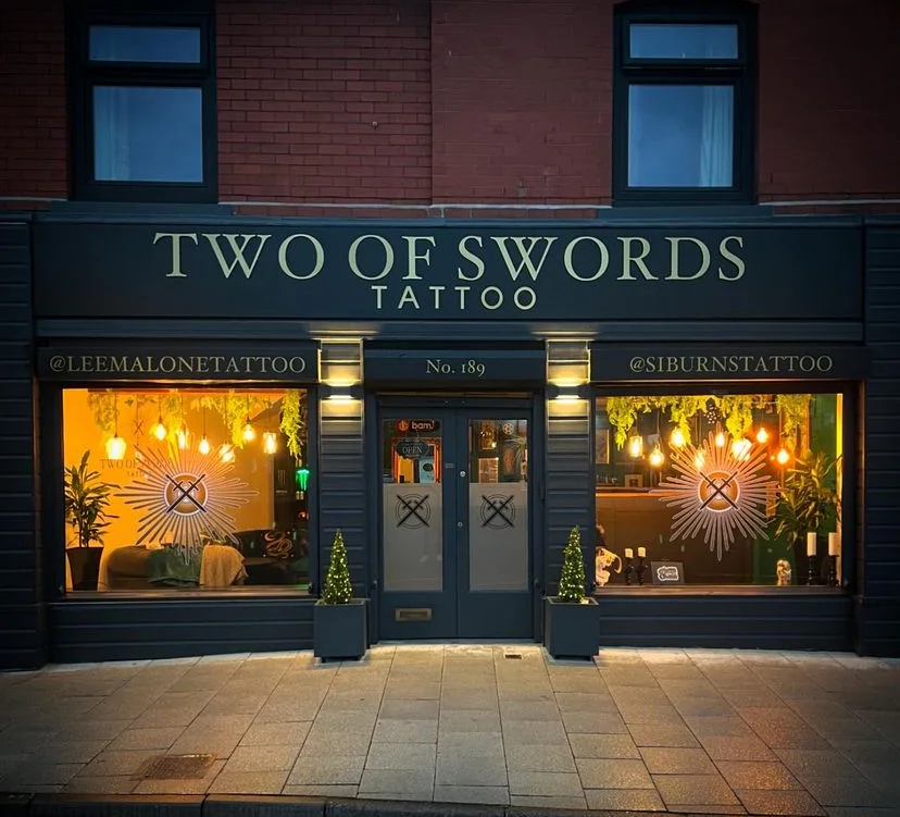 Two of Swords Tattoo tattoo shop in Stockport, ENG