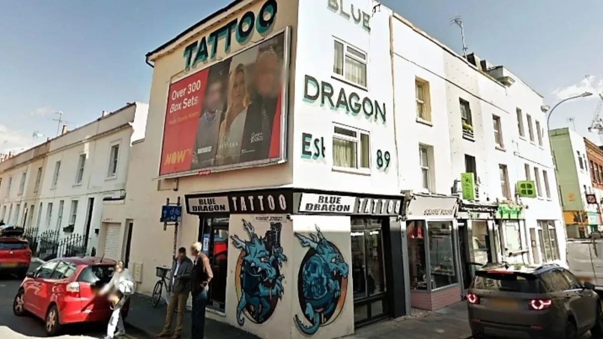 Blue Dragon Tattoo Studio tattoo shop in Brighton, ENG