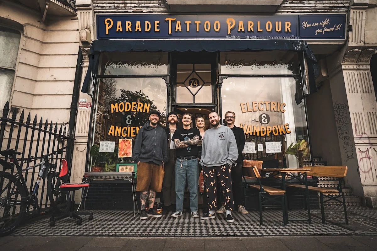 Parade Tattoo Parlour tattoo shop in Brighton, ENG
