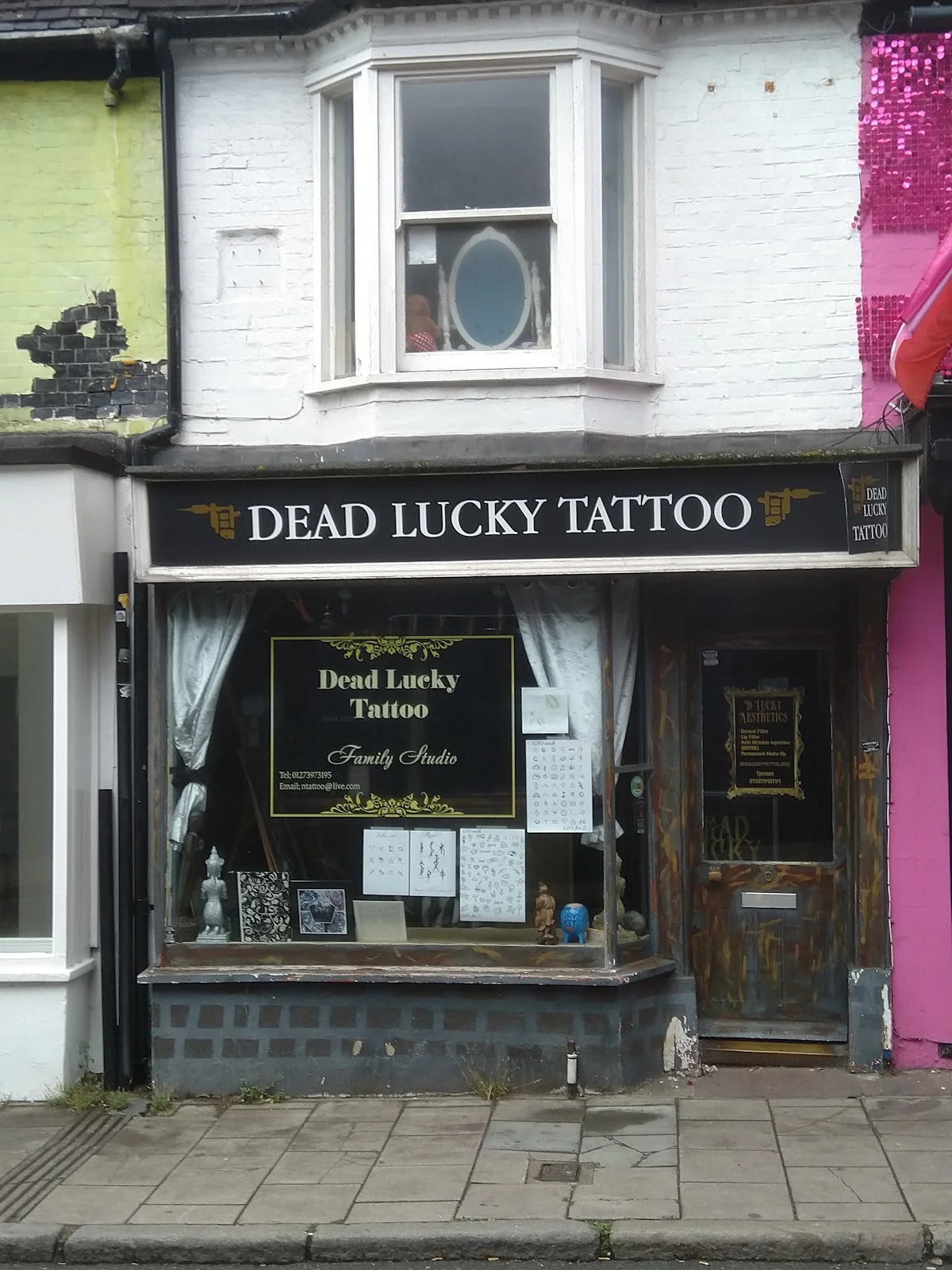 Dead Lucky Tattoo tattoo shop in Brighton, ENG
