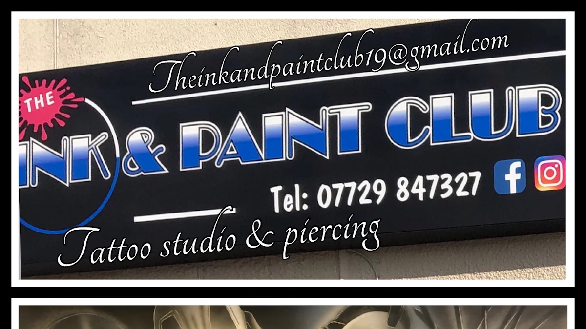 The ink and paint club tattoo shop in Grimsby, ENG