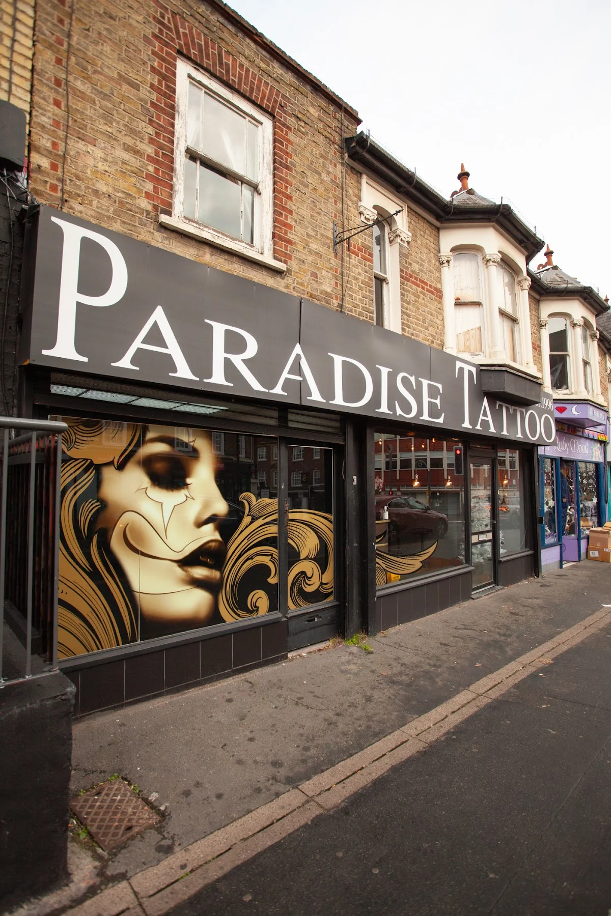 Paradise Tattoo tattoo shop in High Wycombe, ENG