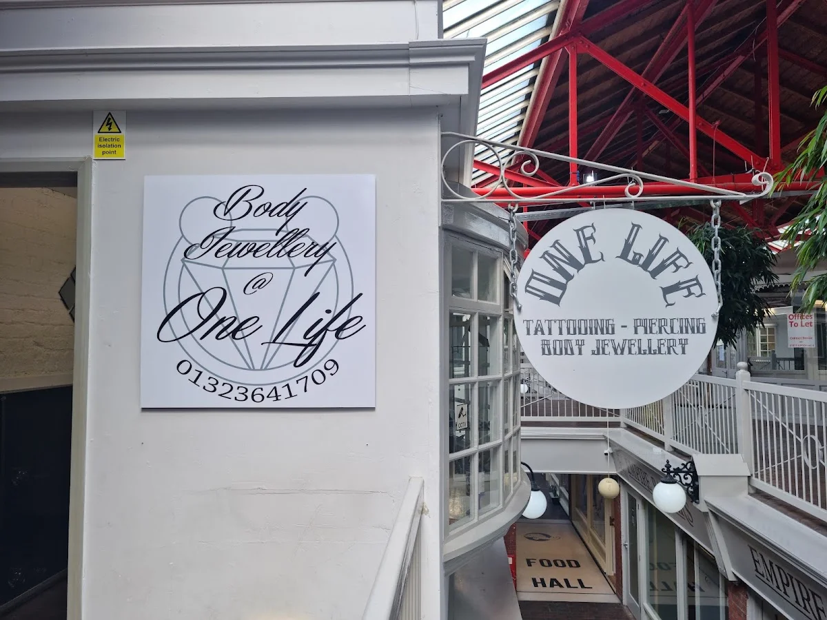 One Life Tattoo & Piercing tattoo shop in Eastbourne, ENG