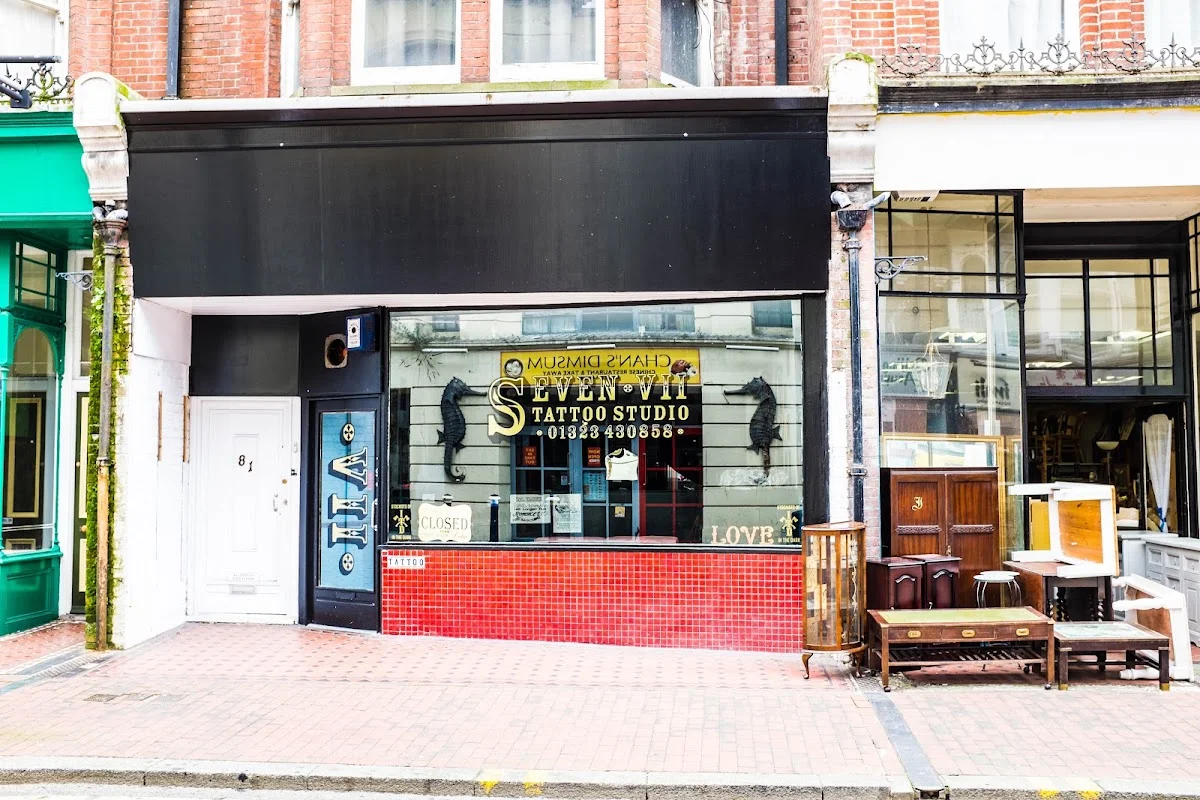 Seven Tattoo Studio tattoo shop in Eastbourne, ENG
