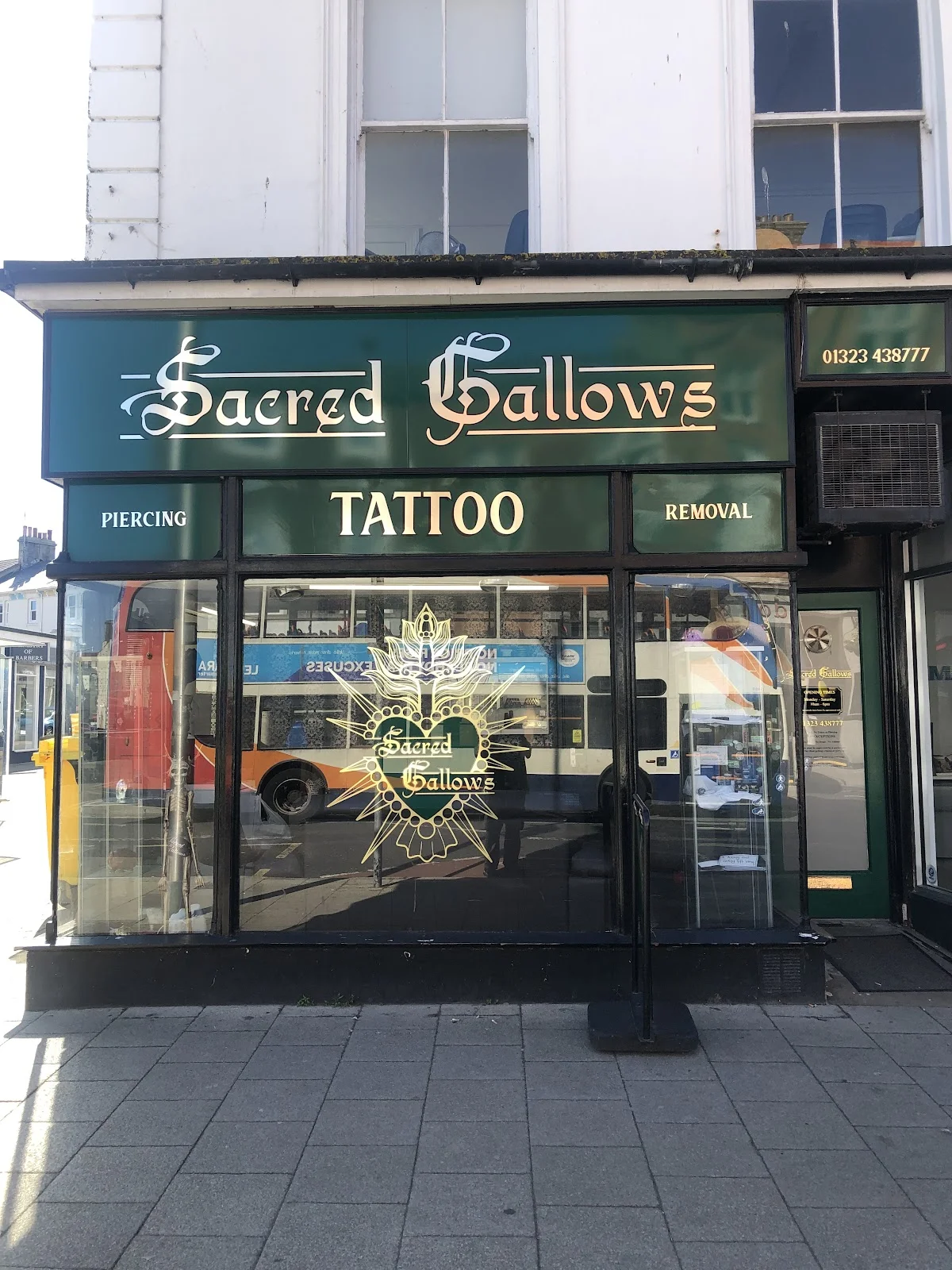 Sacred Gallows Tattoos tattoo shop in Eastbourne, ENG