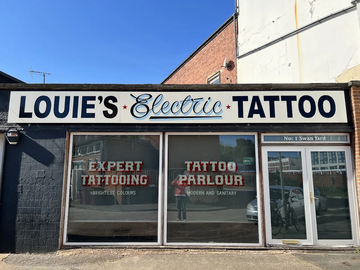 Louie's Electric Tattoo tattoo shop in Exeter, ENG