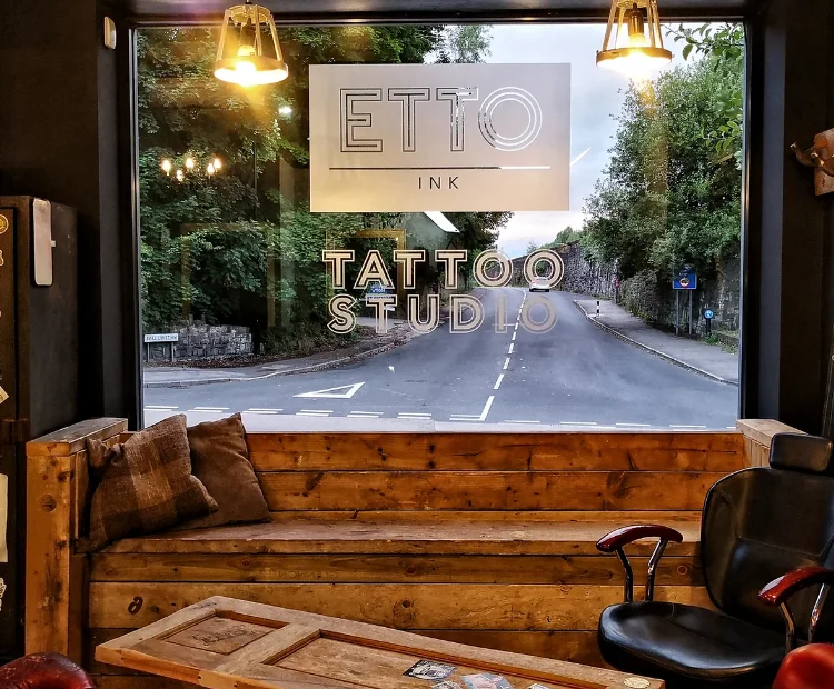 ETTO Ink tattoo shop in Rotherham, ENG