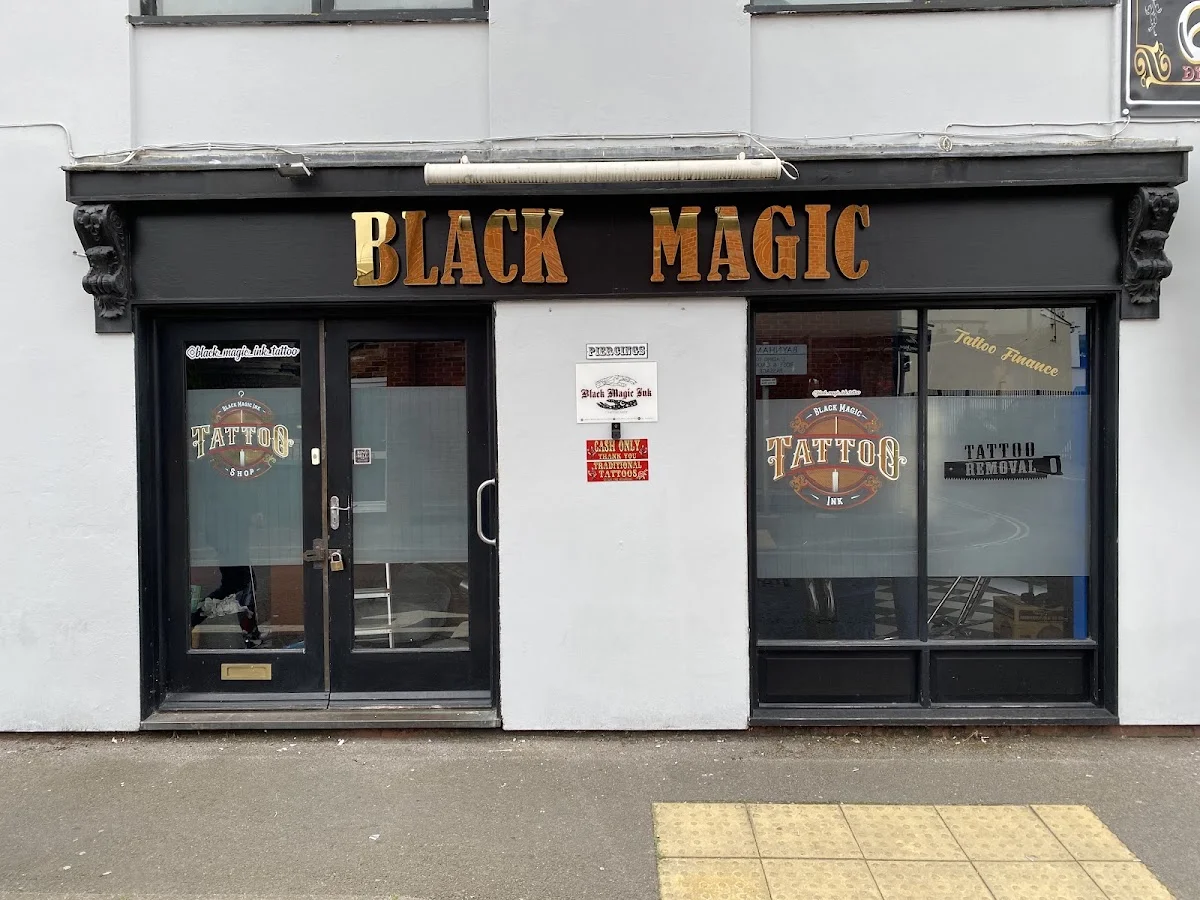 Black Magic Ink tattoo shop in Cheltenham, ENG