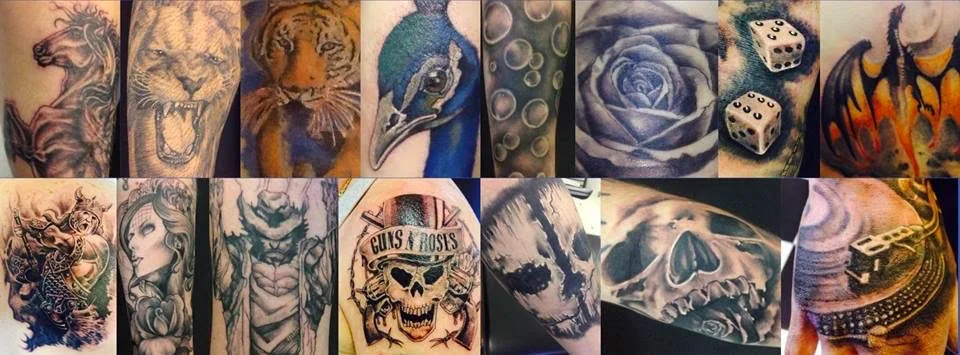 Menes Art Base, Custom Tattoo Art and Piercing Studio tattoo shop in Bedford, ENG