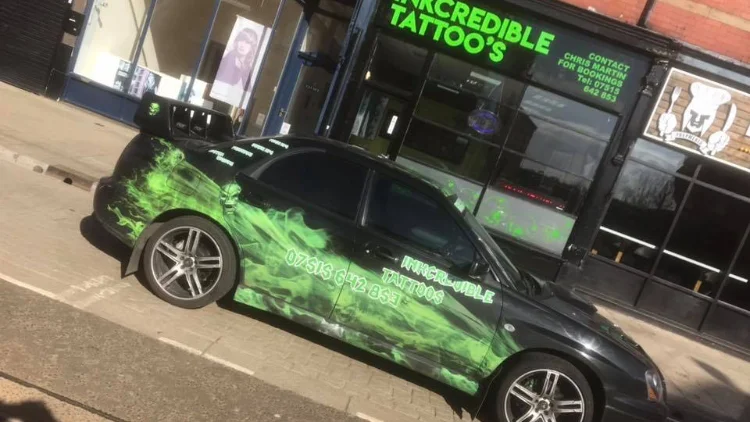 Inkcredible Tattoos tattoo shop in Oldham, ENG