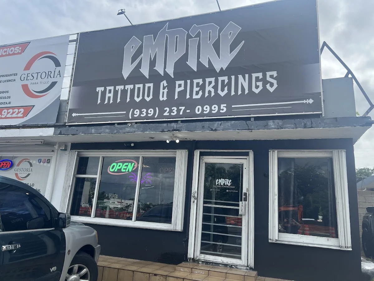 Empire tattoo and body piercing tattoo shop in Bayamon, PR