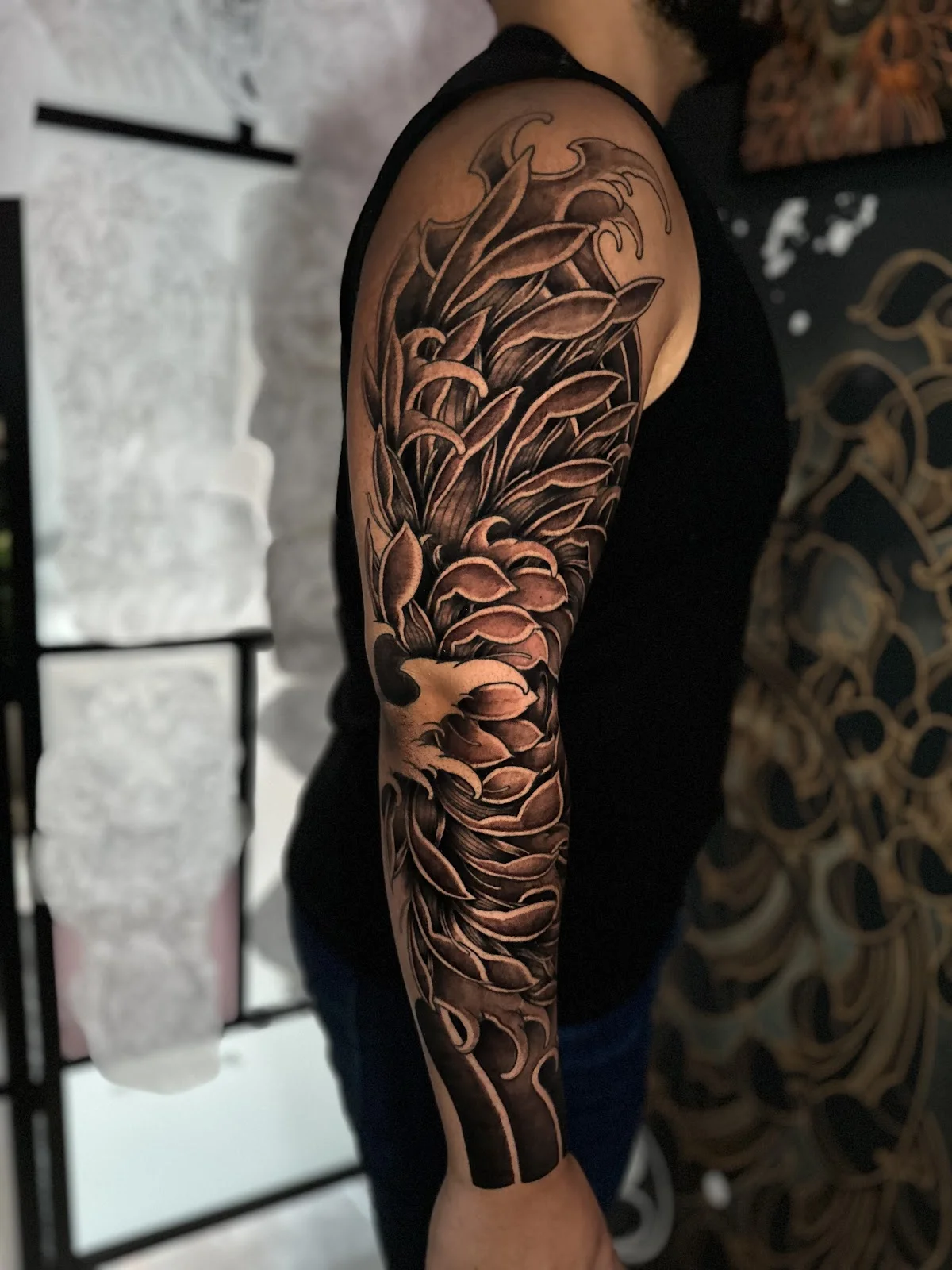 Sakura Tattoo By 96tonos photo