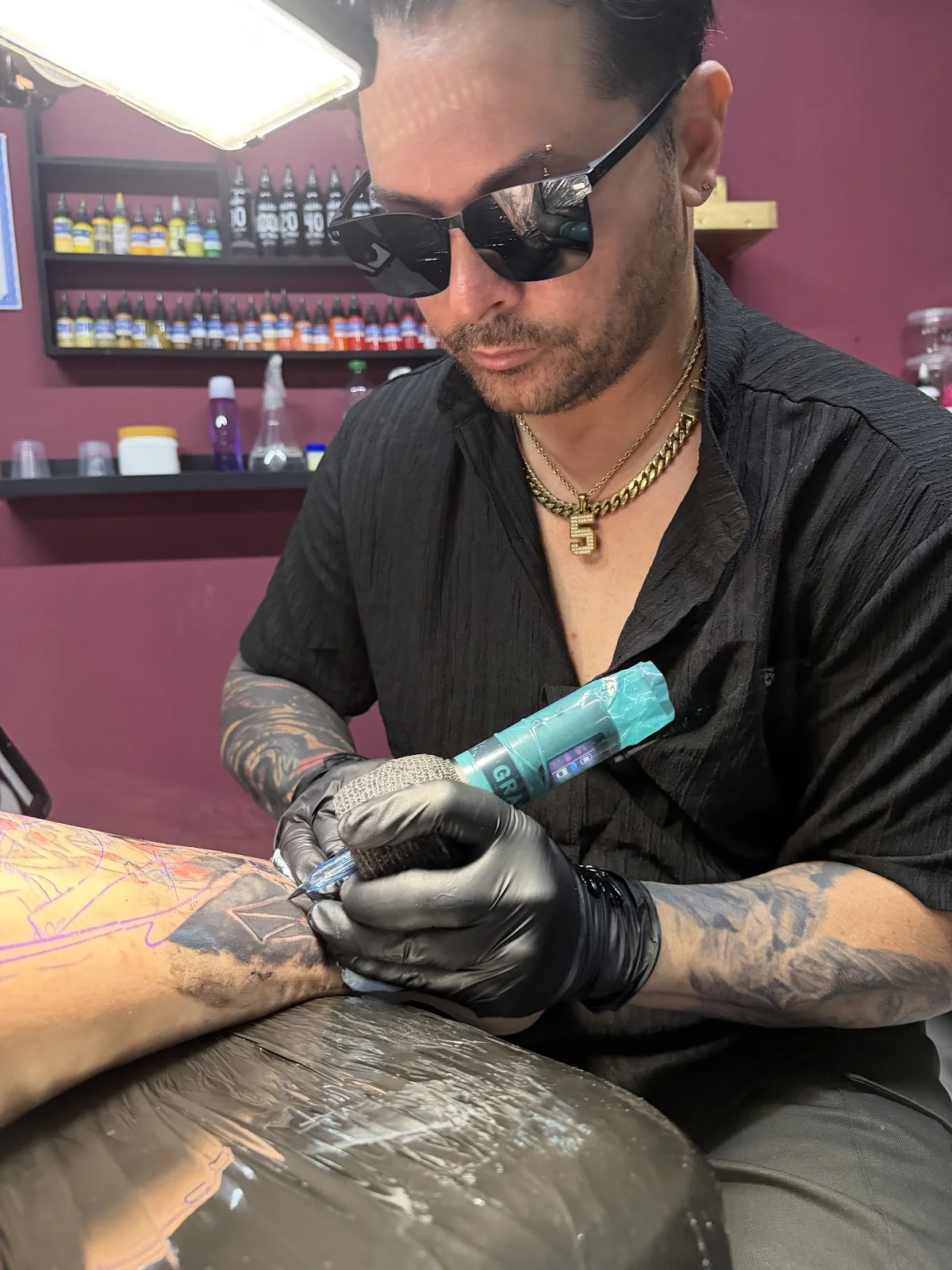Flazh Vazquez Tattoo Artist tattoo shop in Bayamon, PR