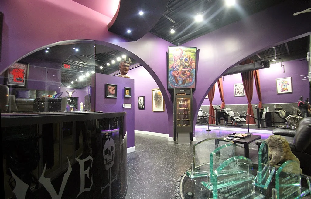 Live Once Ink tattoo shop in Carolina, PR