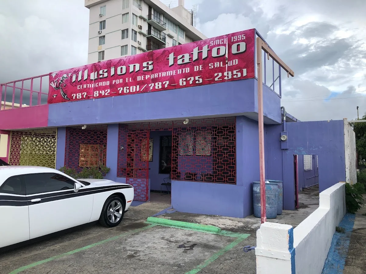 Illusions Tattoo tattoo shop in Ponce