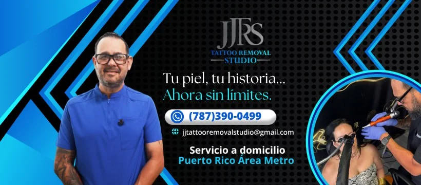 Remoción de Tatuajes | JJ Tattoo Removal Studio | Láser sin dolor tattoo shop in Rio Grande, PR