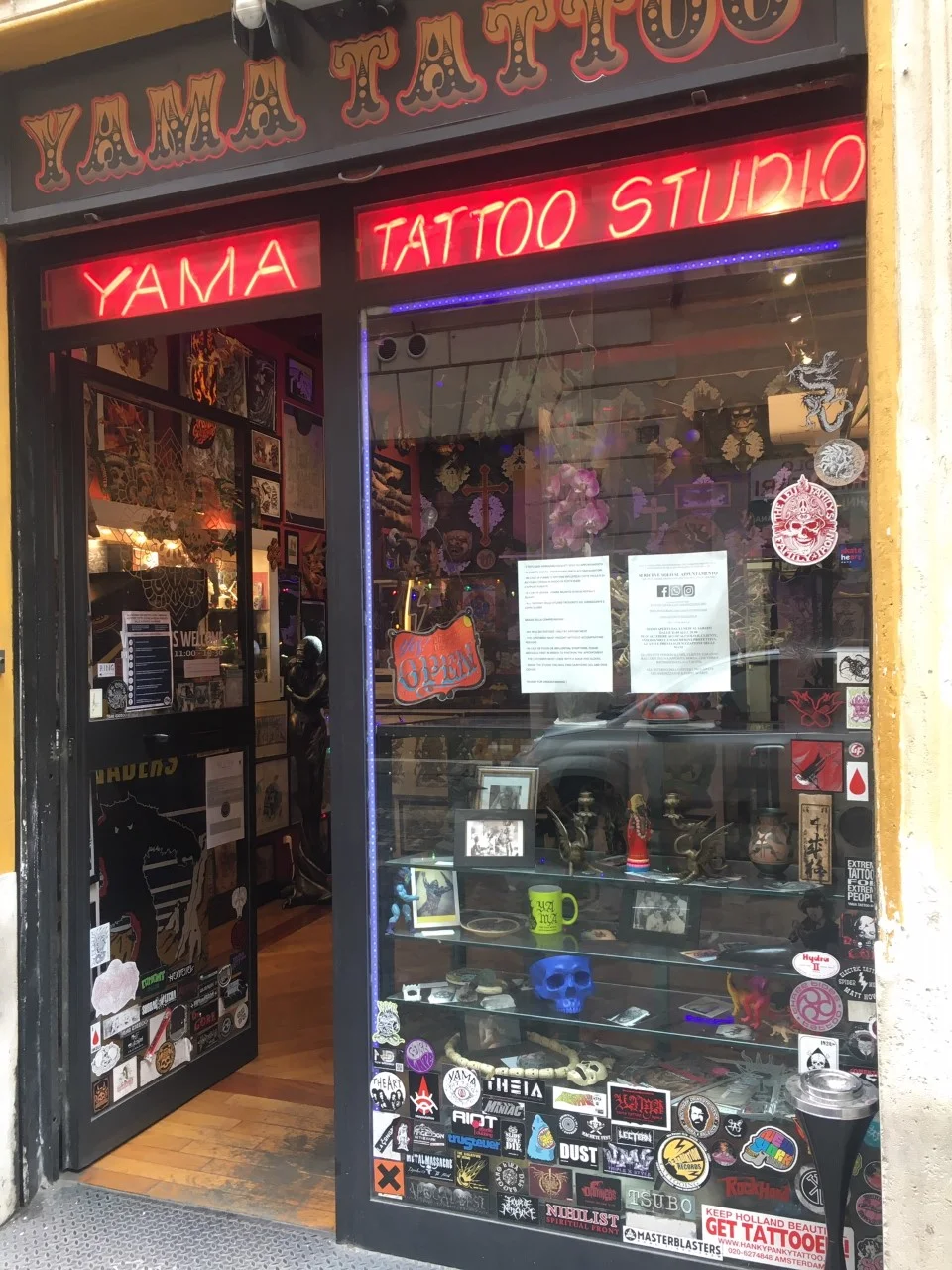 Yama Tattoo tattoo shop in Rome, RM