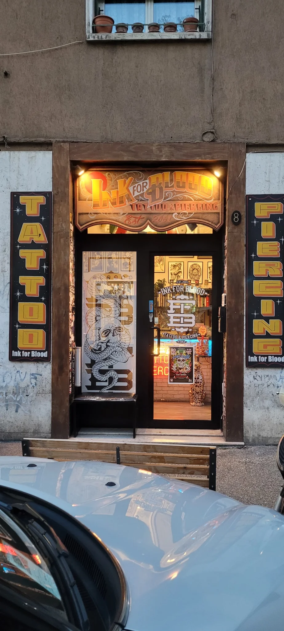 Ink for Blood Tattoo & Piercing tattoo shop in Rome, RM