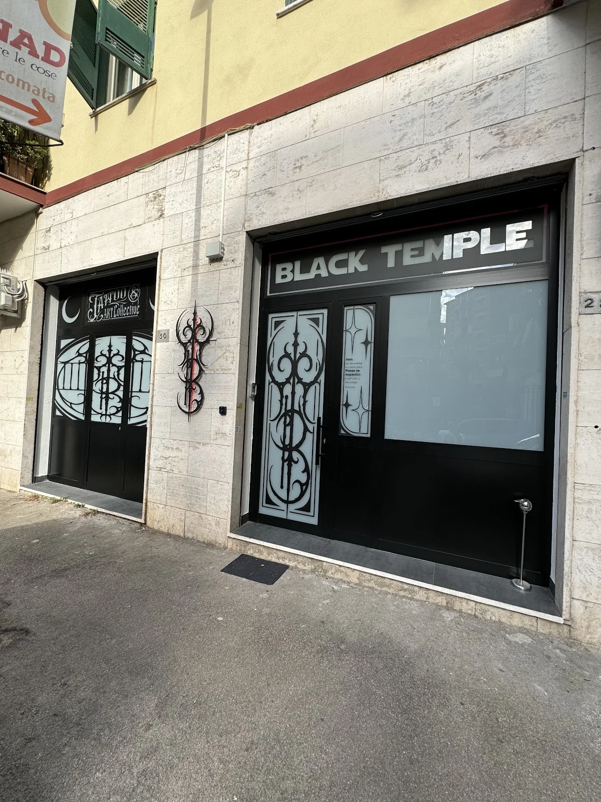 Black Temple Tattoo Napoli tattoo shop in Naples, NA